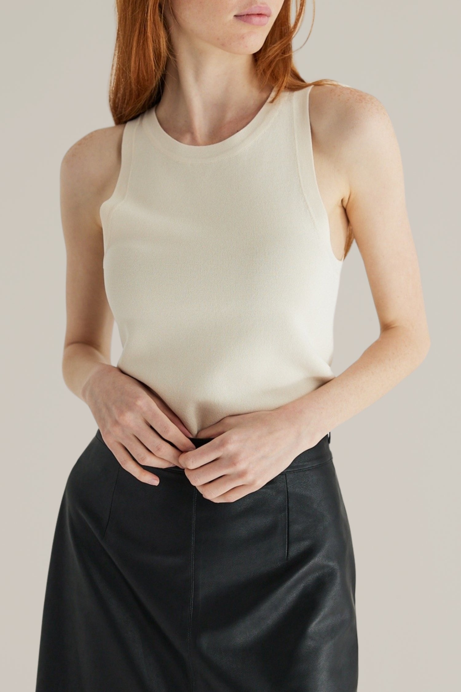 knit tank top