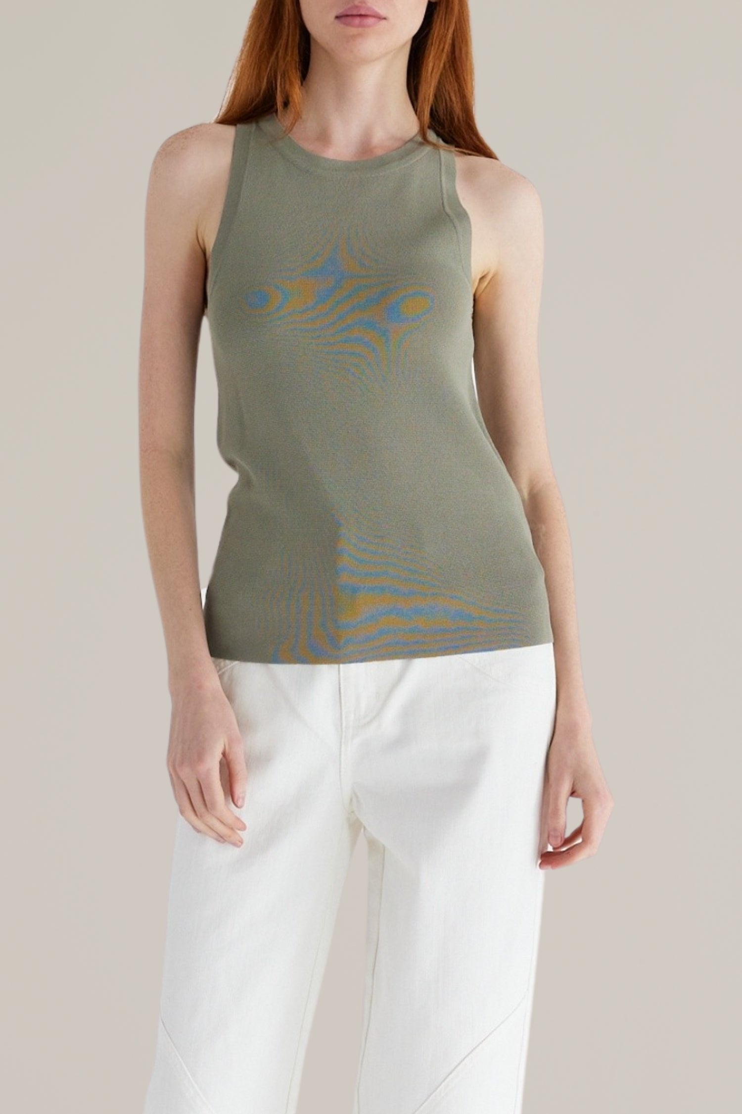 knit tank top