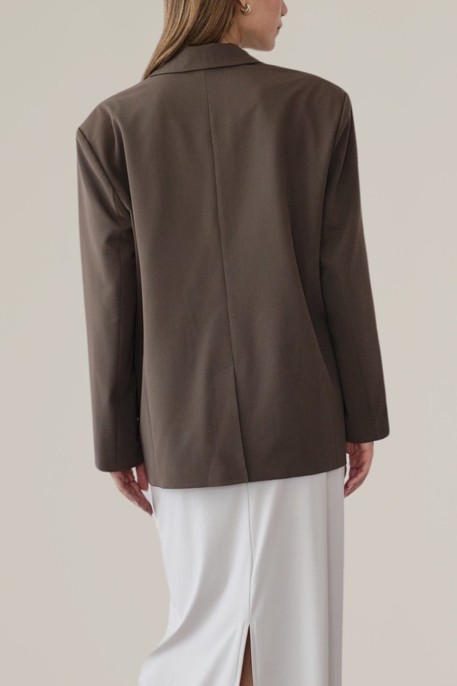 classic two button front blazer