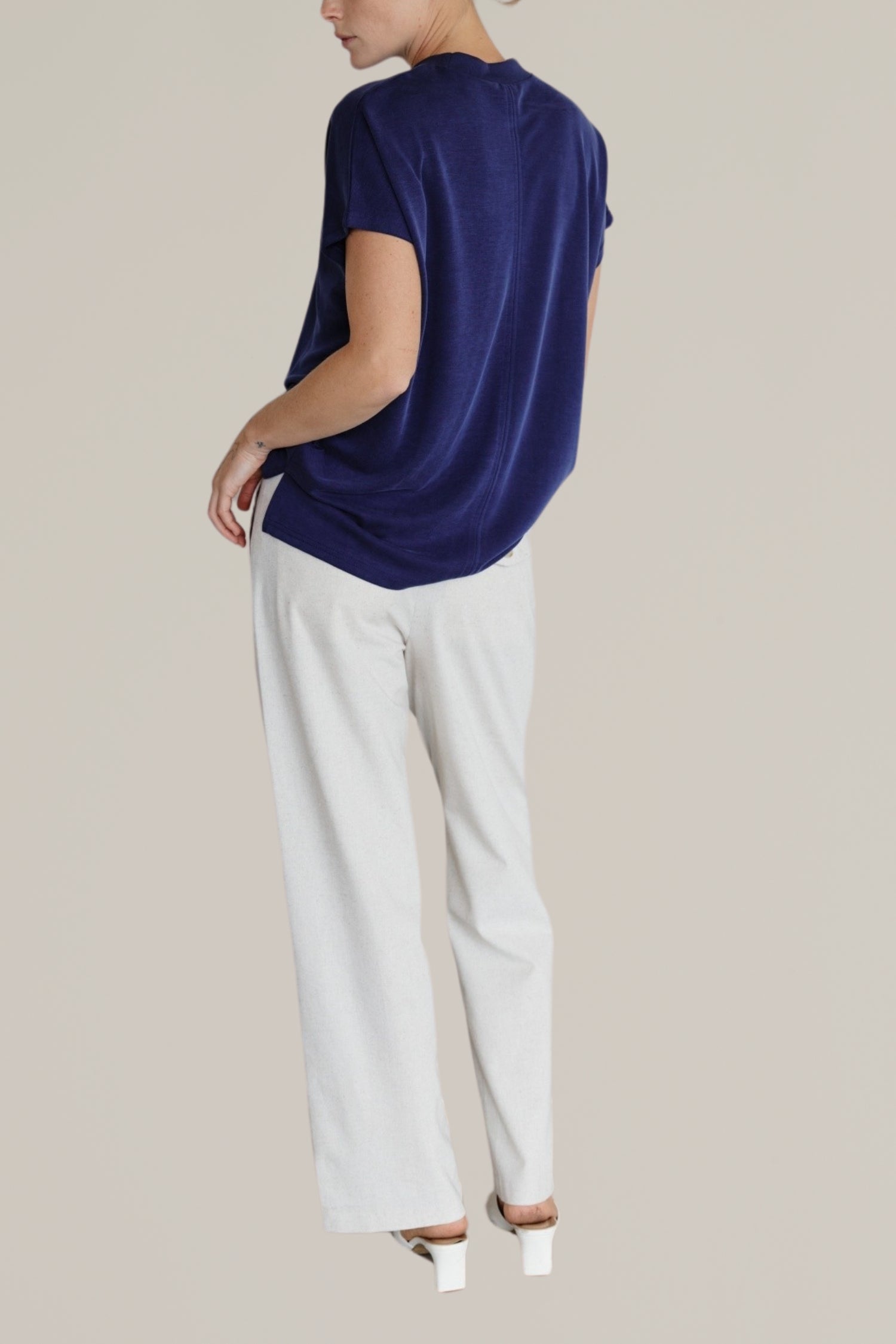 modal short sleeve top