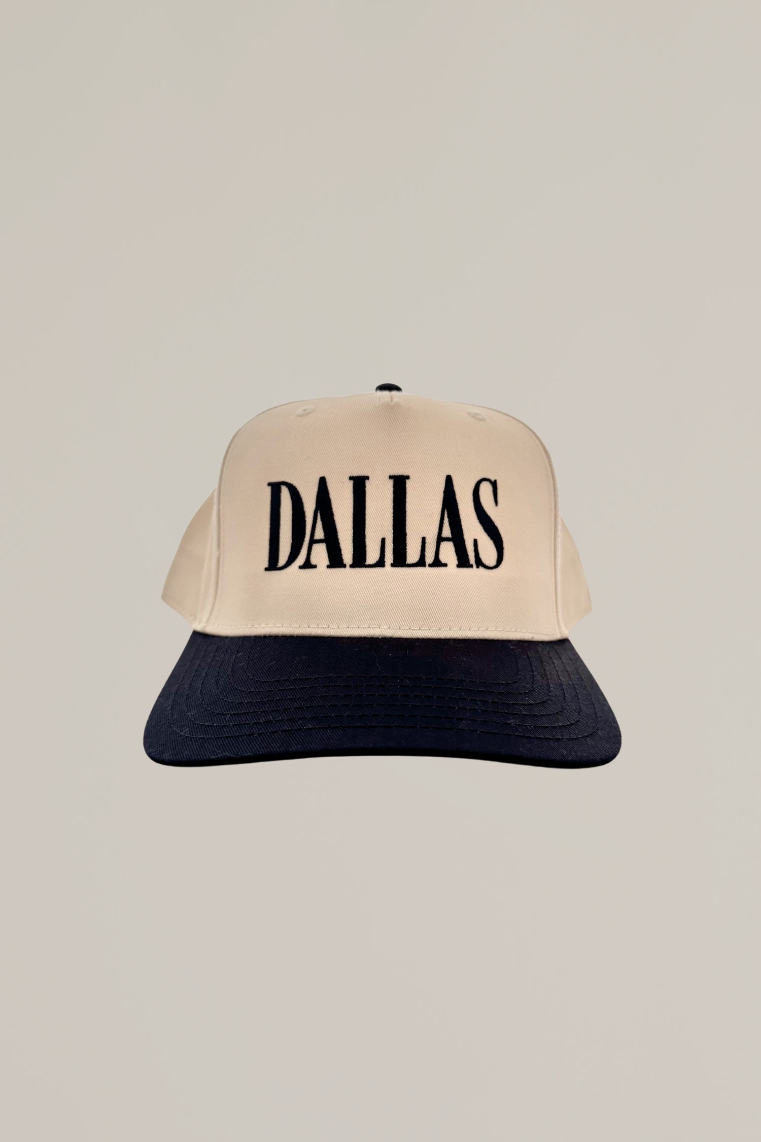 dallas canvas trucker hat