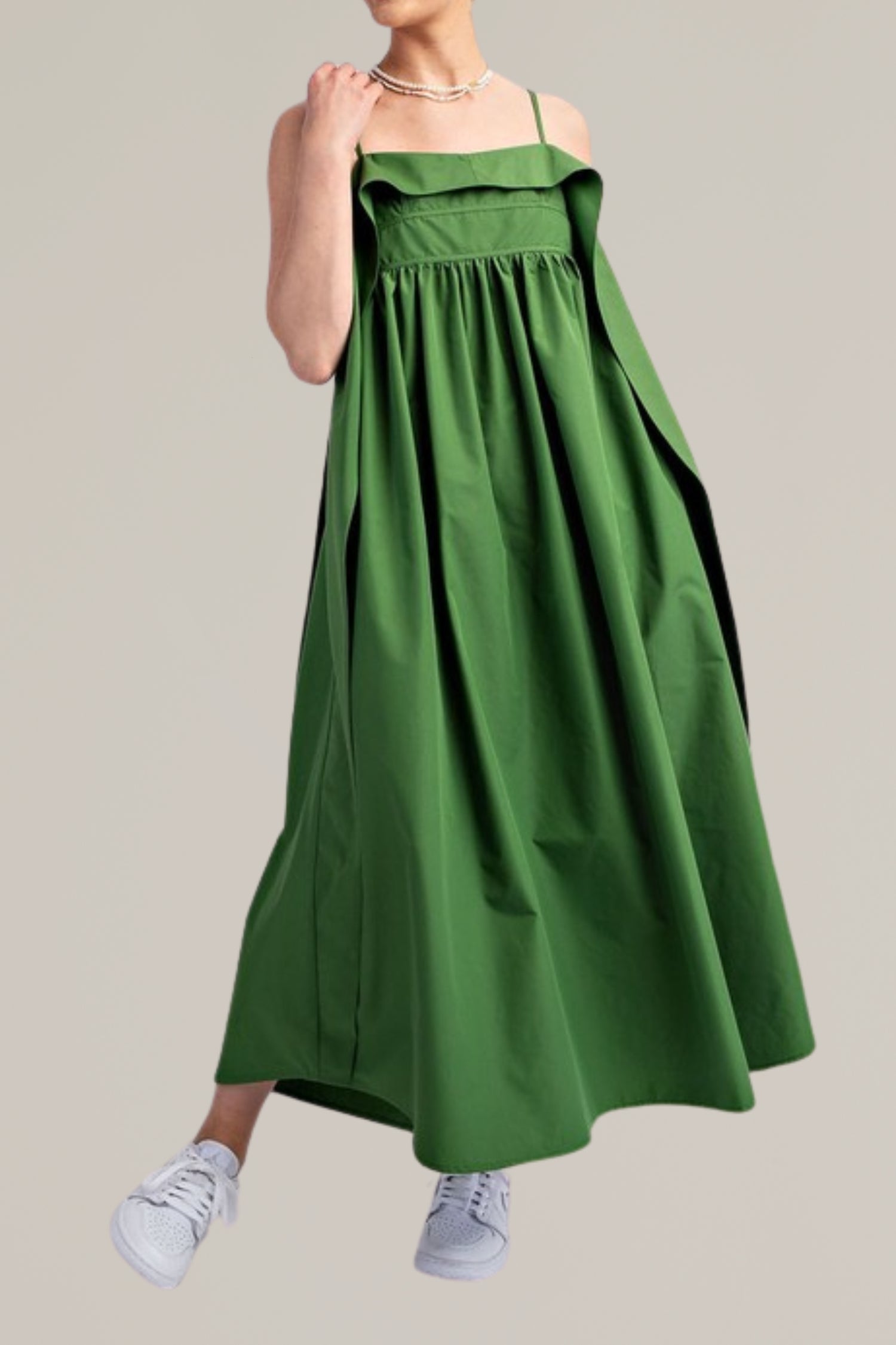 open back maxi dress