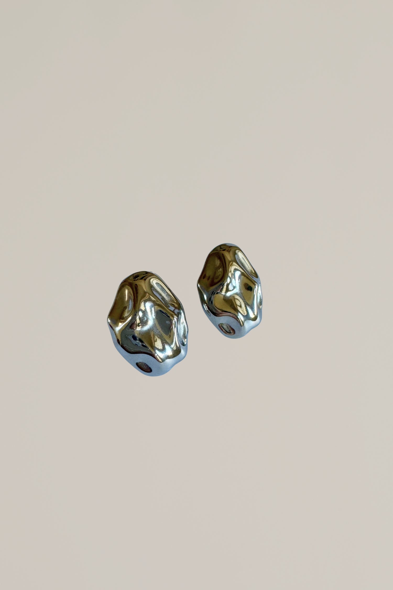 statement stud earrings