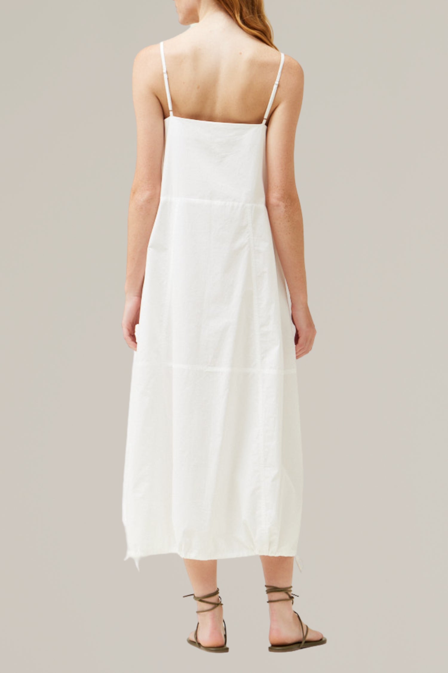 cotton poplin parachute dress