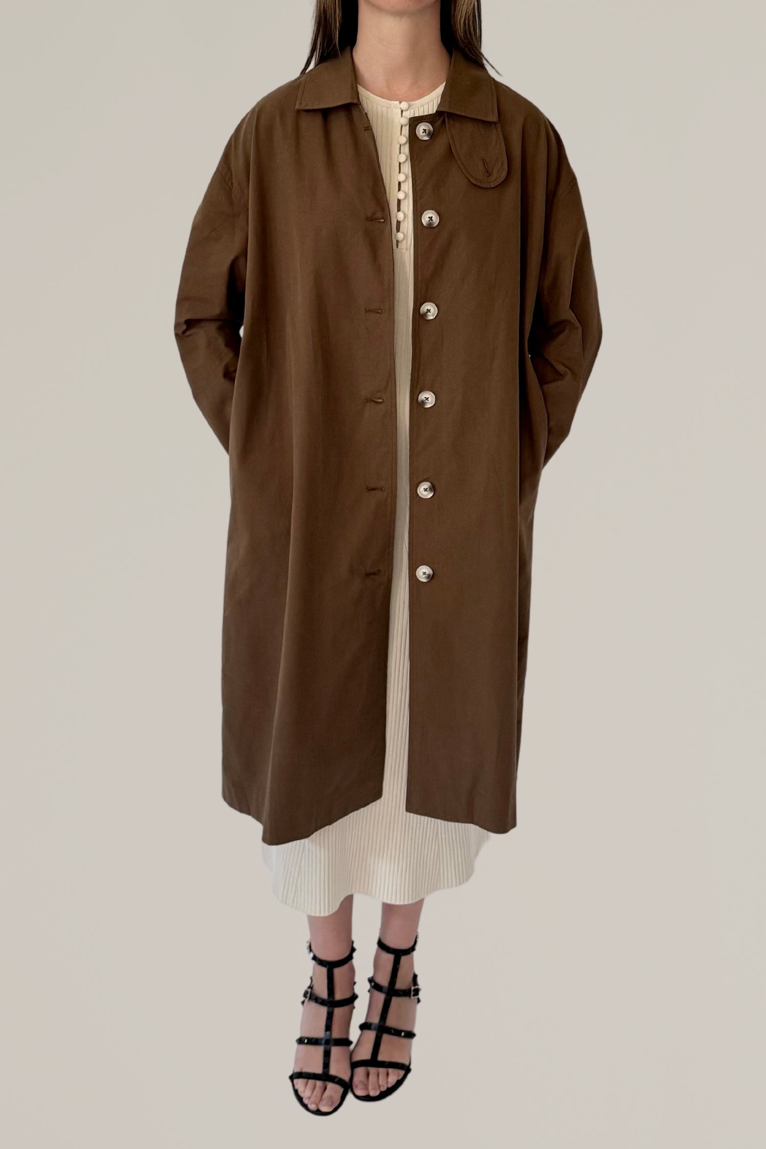 modern trench coat