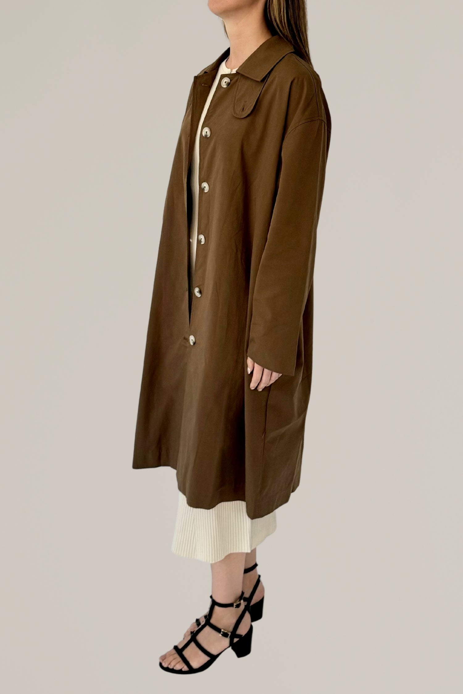 modern trench coat